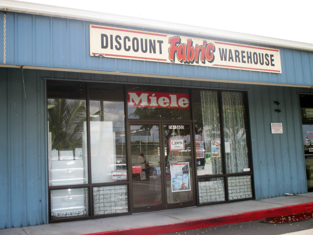 Discount Fabric Warehouse Kona • Discount Fabric Warehouse