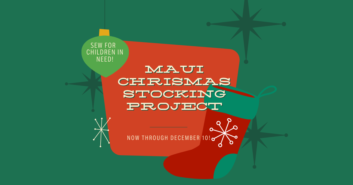 Maui Christmas Stocking Project • Discount Fabric Warehouse